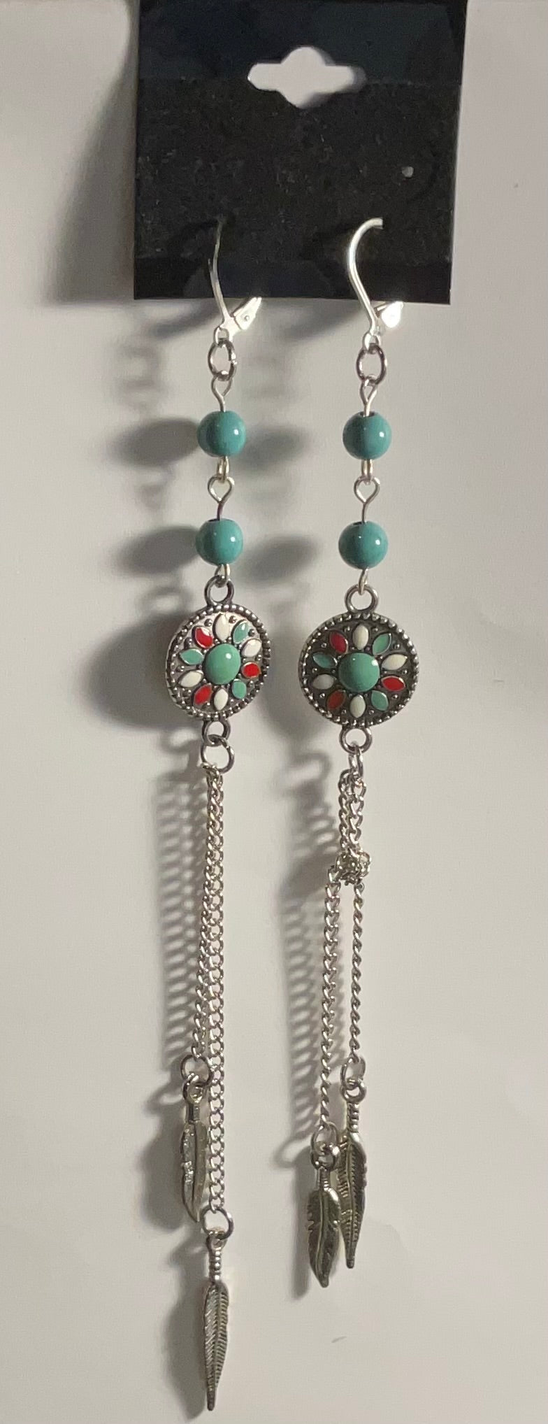 Turquoise Arrow Earrings