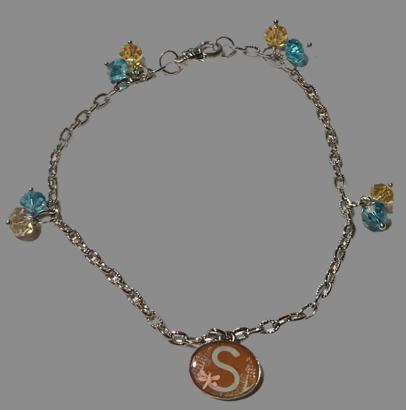 “S” Initial Anklet