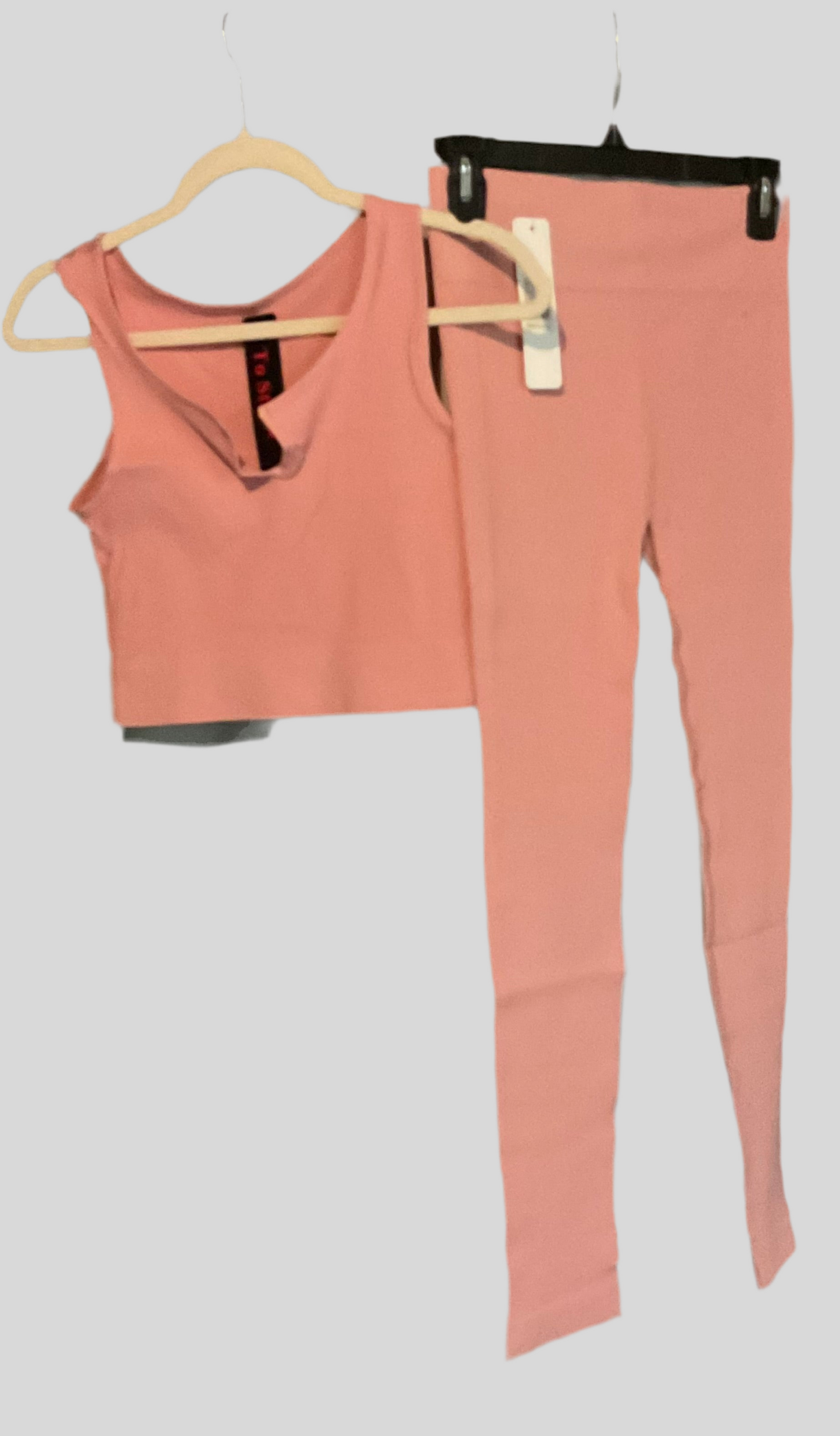 2 Pc Tank Top & Leggings Set