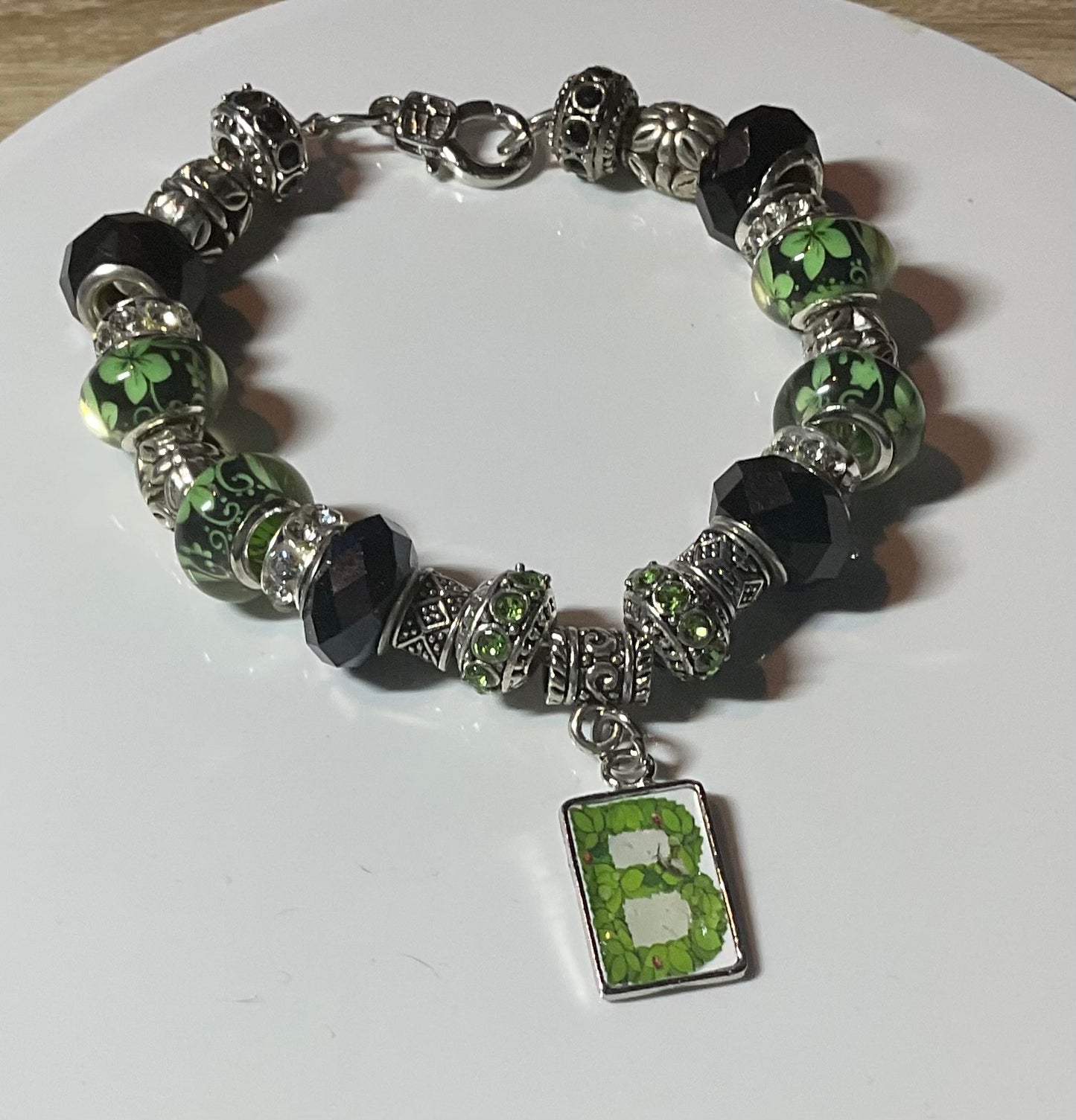 “B” Charm Bracelet