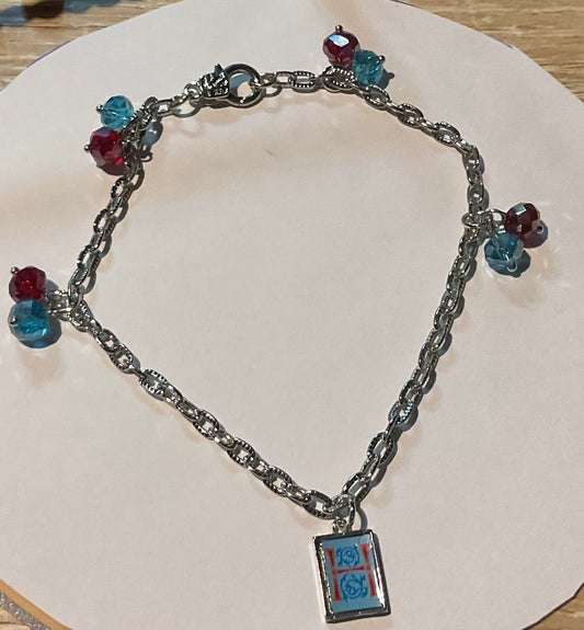 “H” Initial Anklet