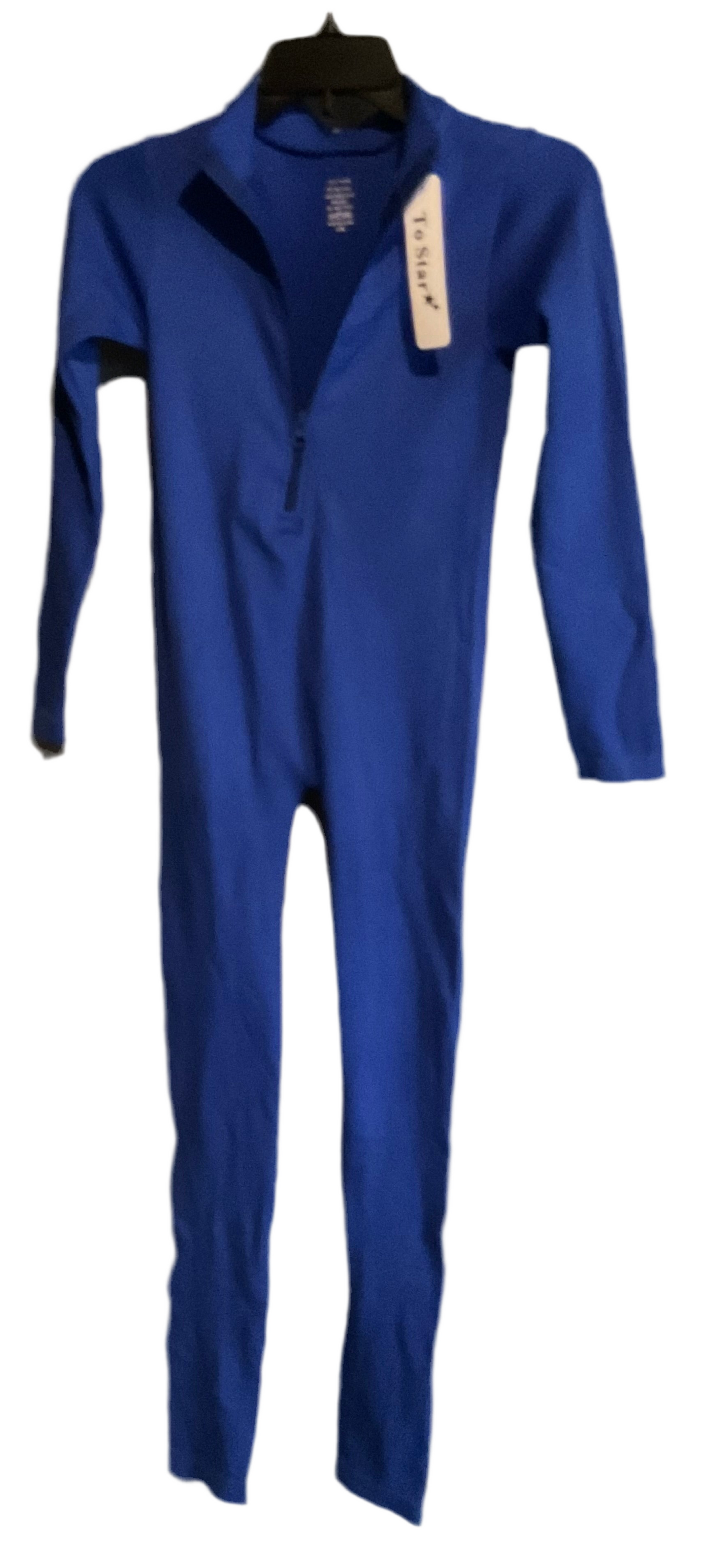 Ribbed Half Zip Jumpsuit