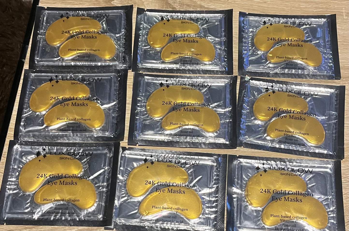 24 K Gold Collagen Eye Masks